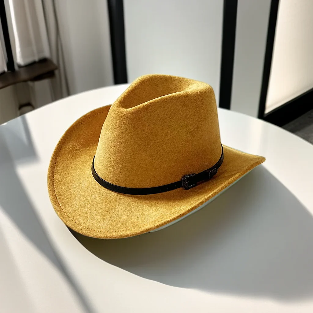 Men Cowboy Hat Suede Women Travel roll up brim wide vintage fashion Winter sombrero vaquero hombre sombrero hombre
Men Cowboy Hat Suede Women Travel roll up brim wide vintage fashion Winter sombrero vaquero hombre sombrero hombre