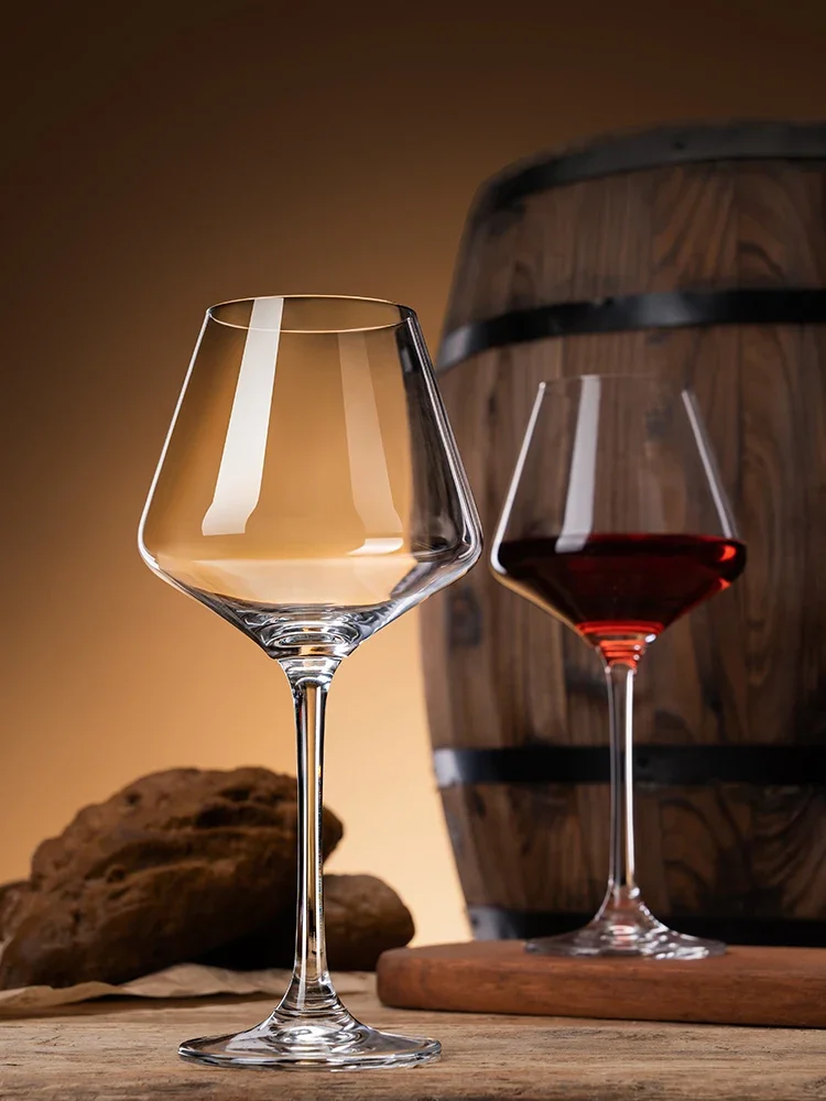 

Набор бокалов для красного вина, хрустальные бокалы, стойка, графин для вина, высококачественный бытовой бокал для вина, 6 шт.