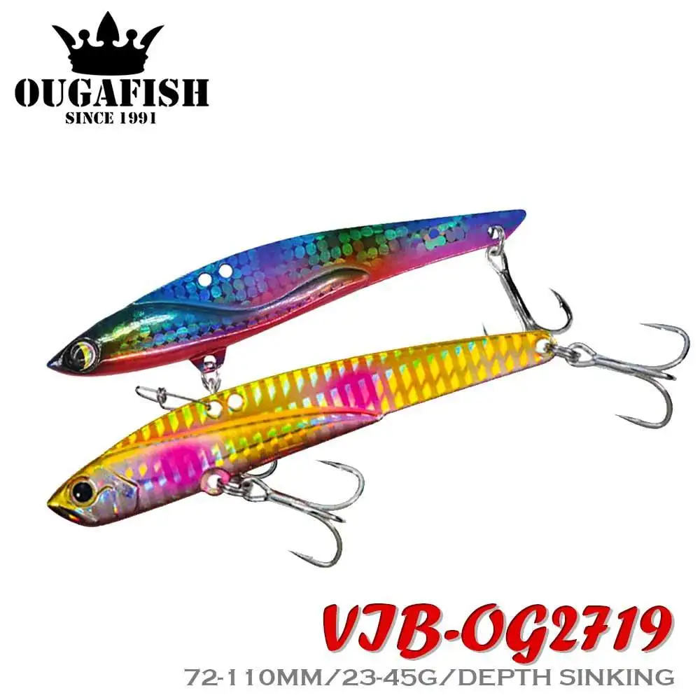 Metal Lure VIB 23g 35g 45g Blade Sinking Vibration Jig Seabass Isca Artificial Bait Pesca Accesorios Mar Leurre Brochet Fishing
Metal Lure VIB 23g 35g 45g Blade Sinking Vibration Jig Seabass Isca Artificial Bait Pesca Accesorios Mar Leurre Brochet Fishing