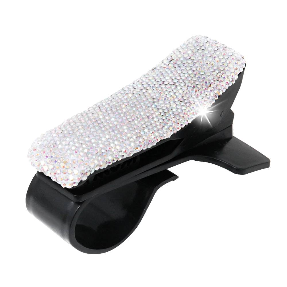 

Universal Car Dashboard Mount Holder Stand HUD Design Cradle Crystal Type for Cell Phone