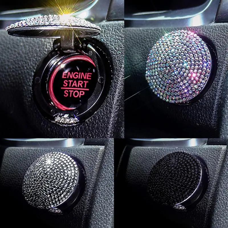 Push To Start Button Cover Car Engine Start Stop Button Cover Anti-Scratch Car Engine Start Stop Button Cover Luxurious Auto
Push To Start Button Cover Car Engine Start Stop Button Cover Anti-Scratch Car Engine Start Stop Button Cover Luxurious Auto