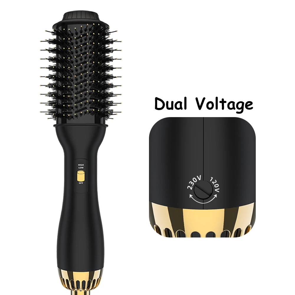 ULELAY Dual Voltage Hot Air Brush &2.0 Hair Styler One Step Hair Dryer Bursh Multifunctional Hair Dryer Curler Straight Brush
ULELAY Dual Voltage Hot Air Brush &2.0 Hair Styler One Step Hair Dryer Bursh Multifunctional Hair Dryer Curler Straight Brush