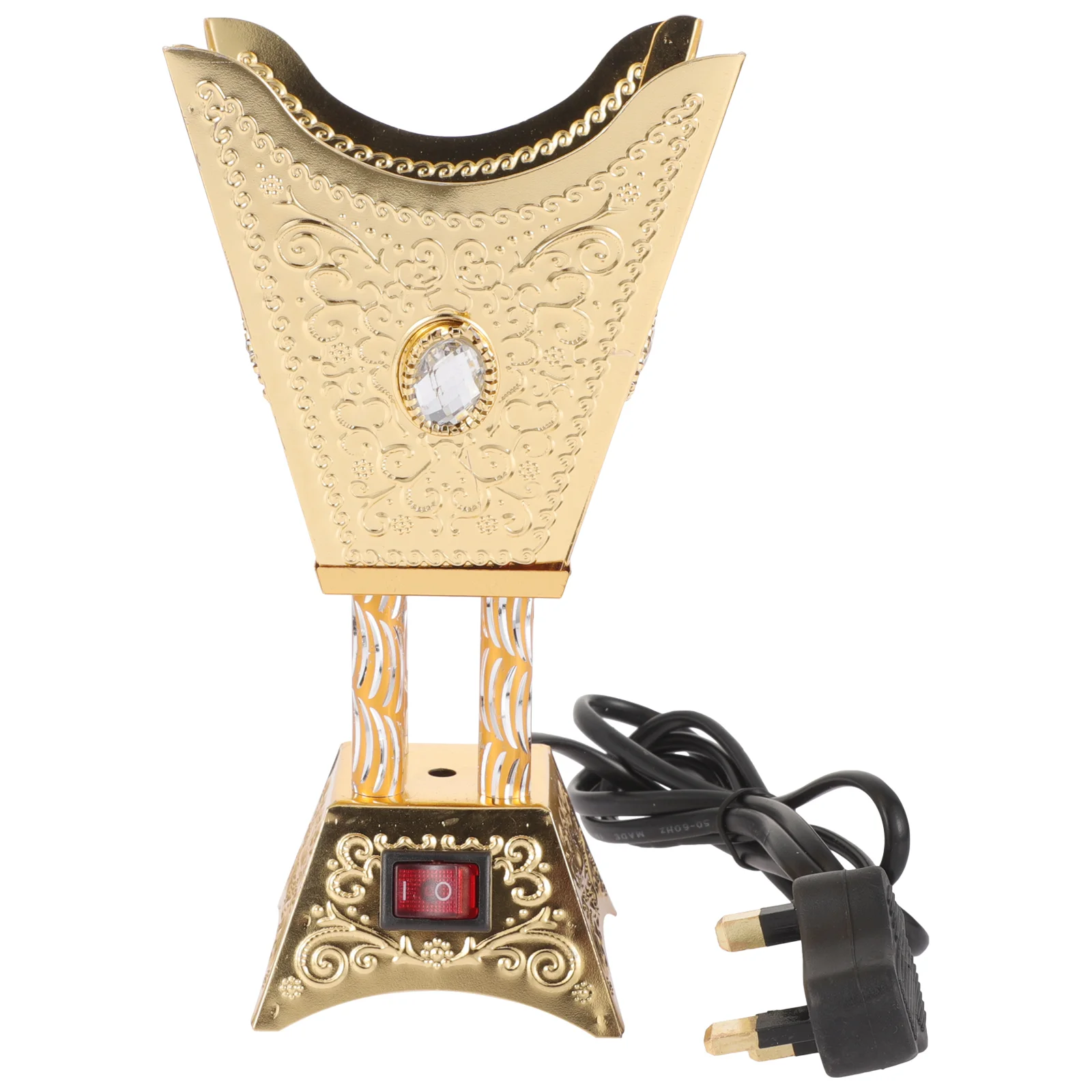 Metal Incense Burner Plug in Censer Holder Censer Burner Ornament(UK Plug)
Metal Incense Burner Plug in Censer Holder Censer Burner Ornament(UK Plug)