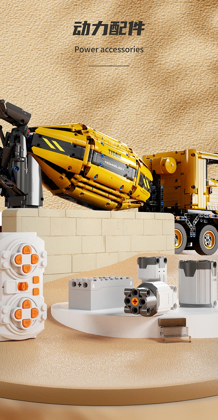 RC Engineering Vehicle Building Blocks Mixer Truck Vehicle City Engineering Car Model Technology Bricks Kids Toys Birthday Gift RC Engineering Vehicle Building Blocks Mixer Truck Vehicle City Engineering Car Model Technology Bricks Kids Toys Birthday Gift