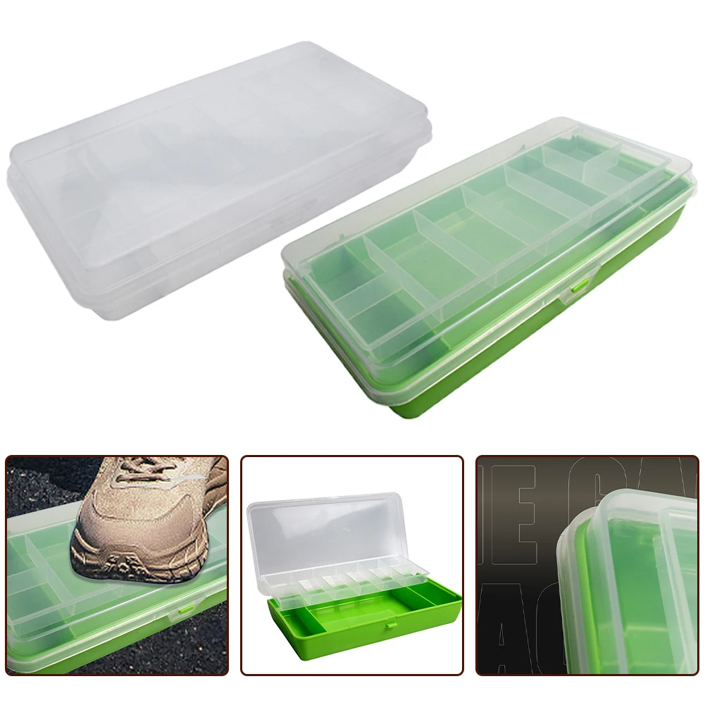 1pc Fishing Lure Storage Container Organizer Double Layer Tackle Plastic Box For Fishhooks Soft Baits Plastic Baits Tools
1pc Fishing Lure Storage Container Organizer Double Layer Tackle Plastic Box For Fishhooks Soft Baits Plastic Baits Tools