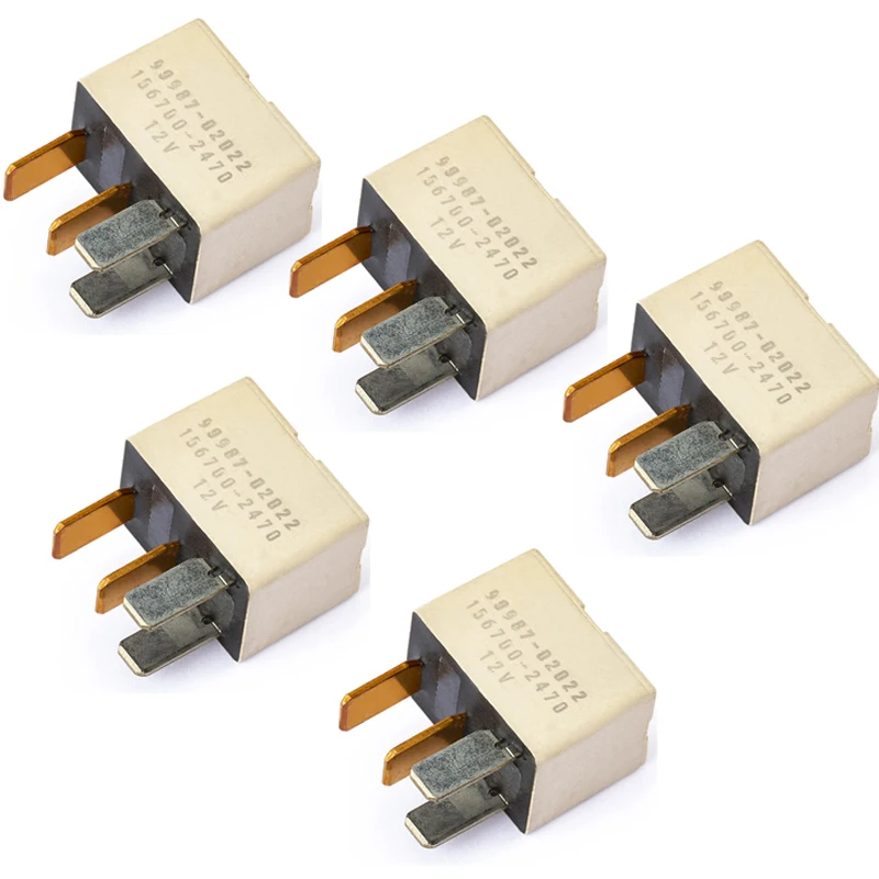 OEM # 90987-02022 90080-87026 (Remanufactured) 5PCS A/C Compressor Clutch Relay Starter Switch For Toyota For Lexus For Scion
OEM # 90987-02022 90080-87026 (Remanufactured) 5PCS A/C Compressor Clutch Relay Starter Switch For Toyota For Lexus For Scion