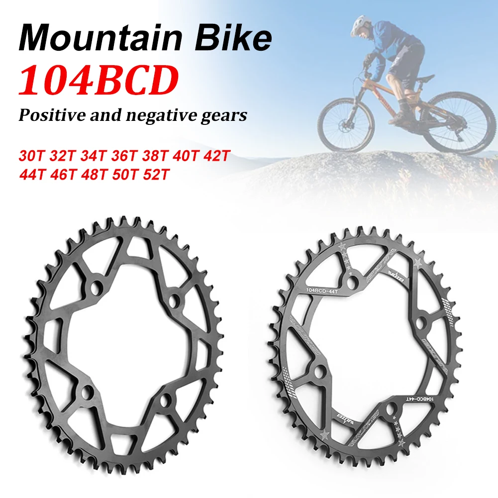 104BCD Bike Chainring Round & Oval Direct Mount Mountain Bike Narrow Wide Single Chain Ring 30 32 34 36 38 40 42 44 46 48 50 52T
104BCD Bike Chainring Round & Oval Direct Mount Mountain Bike Narrow Wide Single Chain Ring 30 32 34 36 38 40 42 44 46 48 50 52T