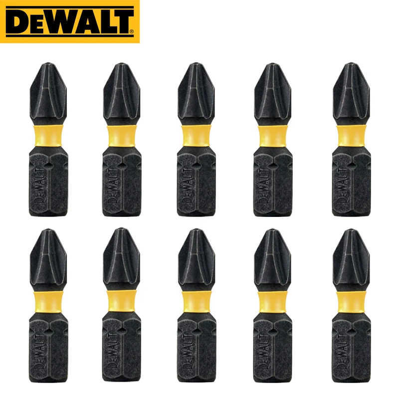 DEWALT PH2 25mm Impact Power Bits High Hardness Alloy Driver Head Electric Screwdriver Wrench Screw Drill Bits Black 10PCS
DEWALT PH2 25mm Impact Power Bits High Hardness Alloy Driver Head Electric Screwdriver Wrench Screw Drill Bits Black 10PCS