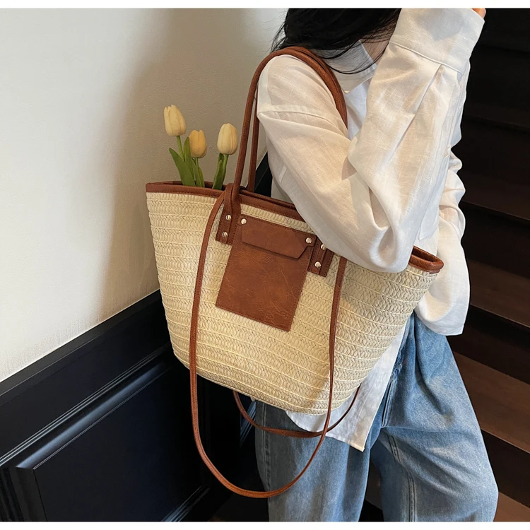 Korean Style Woven Crossbody Tote 19 S377d0c1960794b8ab976b739743d54291