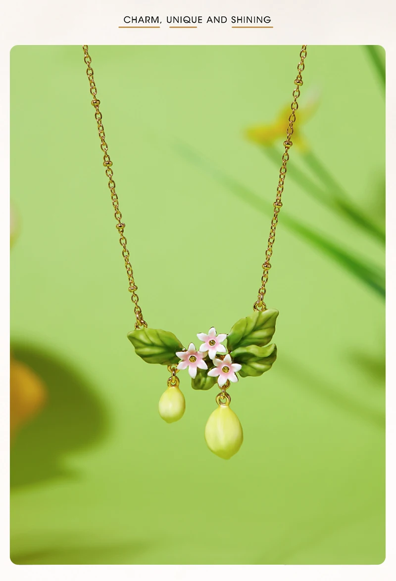 Juicy Grape Lemon Necklace Handmade Enamel Fruits Necklace Lemon Flower Necklace 18K Gold Plated Birthday Gift for Girl 2 Mallzona S377df3f743004a0ca1a29da2a708a1a7R Juicy Grape Lemon Necklace Handmade Enamel Fruits Necklace Lemon Flower Necklace 18K Gold Plated Birthday Gift for Girl Mallzona