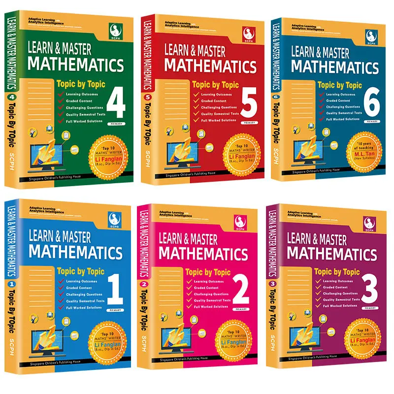 Singapore Mathematics Textbooks Primary School 1-6 Grademathematics Teaching Supplements English Mathematics Textbooks Knowledge
Singapore Mathematics Textbooks Primary School 1-6 Grademathematics Teaching Supplements English Mathematics Textbooks Knowledge
