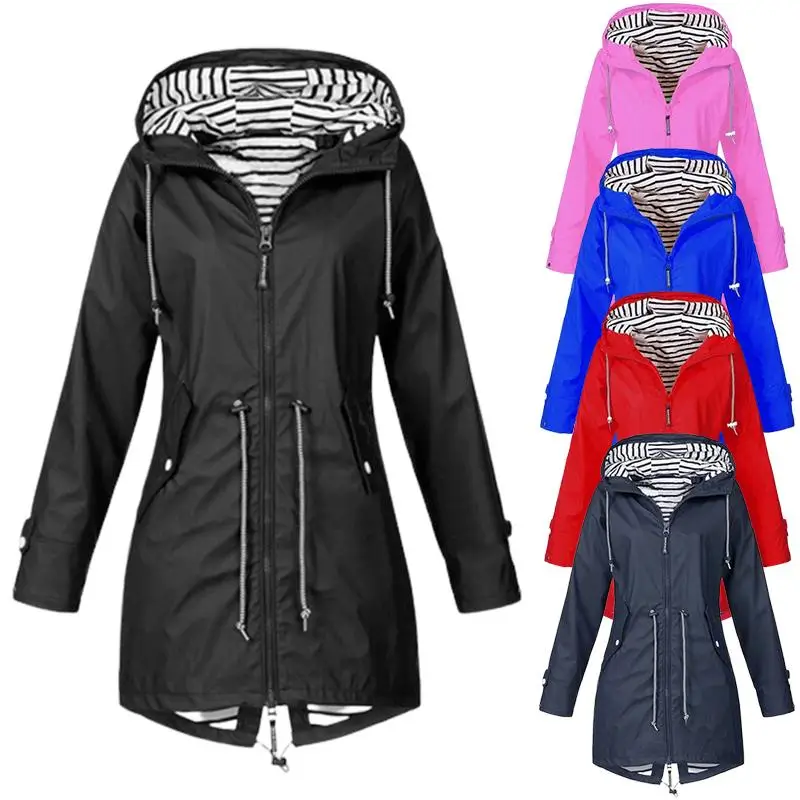 Women Jacket Coat Windproof Waterproof Transition Hooded Outdoor Hiking Clothes Outerwear 2022 Women Lightweight Rainc
Women Jacket Coat Windproof Waterproof Transition Hooded Outdoor Hiking Clothes Outerwear 2022 Women Lightweight Rainc