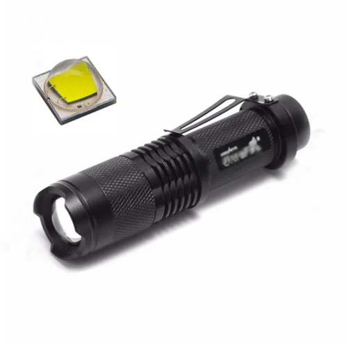 

Single Mode Zoomable Lens Original 10W XM-L2 U3 LED Cool White LED 900 Lumens 18650 Camping Flashlight Outdoor Torch