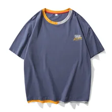 Real Shot Cotton Short Sleeve MenTT-shirt2021Clothes Tops Summer Loose Solid Color Half Sleeve Men's Clothing Inner Bottoming Sh
Real Shot Cotton Short Sleeve MenTT-shirt2021Clothes Tops Summer Loose Solid Color Half Sleeve Men's Clothing Inner Bottoming Sh