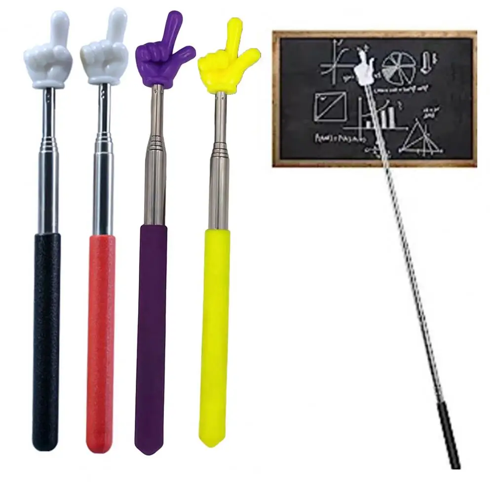 

Pointer Stick Teachers Pointers Expandable Whiteboard Hand For Finger Classroom Presentation Retractable Teacher Telescoping Pen