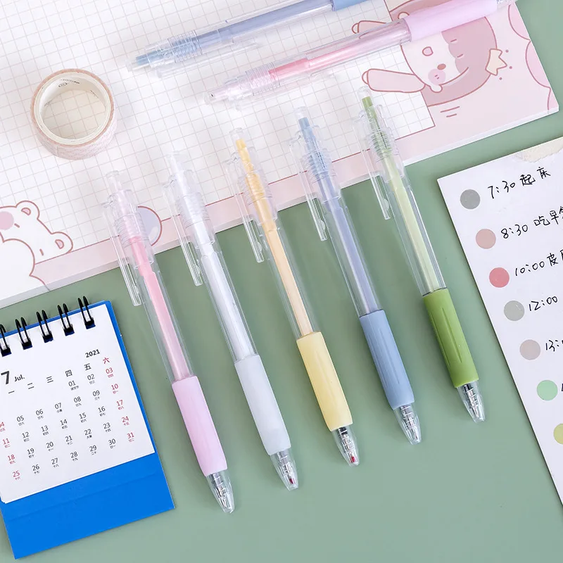5pcs Gel Pens Set 0.5mm Black Refill Gel Pen Ballpoint pens Signature pen School Office Stationery Supplies Kawaii Stationery
5pcs Gel Pens Set 0.5mm Black Refill Gel Pen Ballpoint pens Signature pen School Office Stationery Supplies Kawaii Stationery