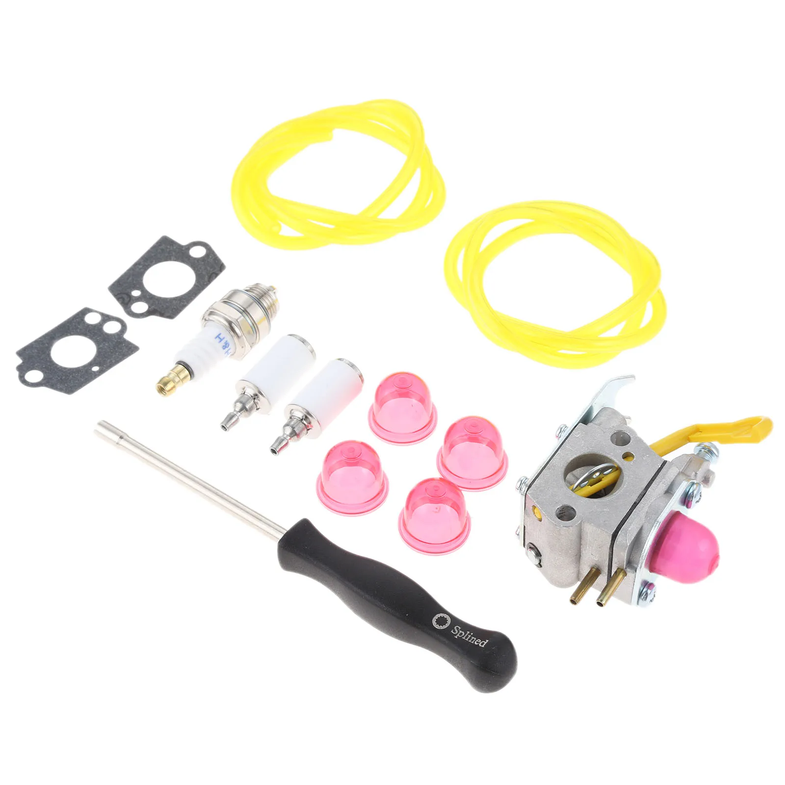 1SET C1U-W24 545081808 Carburetor + Tune Up Kit Spark Plug for Poulan Featherlite SST25 Weed Eater String Trimmer Brushcutter
1SET C1U-W24 545081808 Carburetor + Tune Up Kit Spark Plug for Poulan Featherlite SST25 Weed Eater String Trimmer Brushcutter