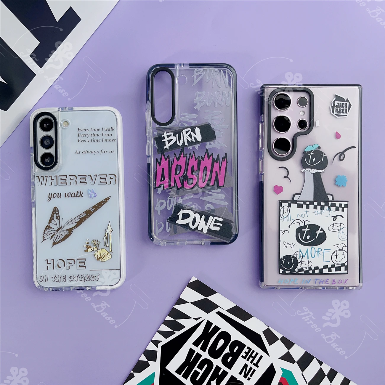 

Phone case Hope Jack in the box For Samsung galaxy S23 S23Ultra S23+ S22+ S21 S21FE S20FE S20Ultra S10E A52 Note20 A53 A14 A73