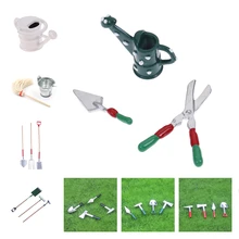 1/12 DIY Miniature Metal Watering Can Pulling Cart Spade Rake Garden Tools For Children Dolls House Miniatures Accessories Set
1/12 DIY Miniature Metal Watering Can Pulling Cart Spade Rake Garden Tools For Children Dolls House Miniatures Accessories Set
