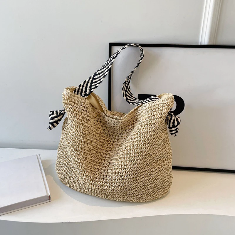 Vintage Handmade Raffia Crossbody Bag 15 S37916da0e6b24d0cadf7ecae17cbd4c0R