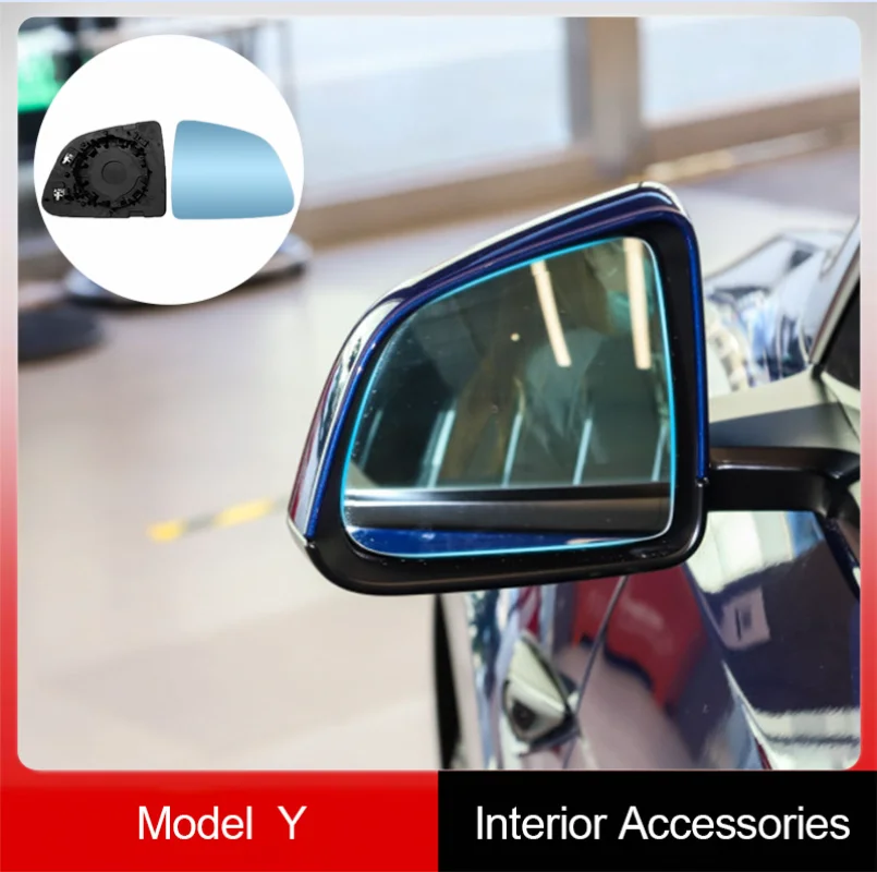 Для зеркала заднего вида Tesla Model Y, зеркало заднего вида, синее зеркало заднего вида с антибликовым покрытием, 2 шт.
Для зеркала заднего вида Tesla Model Y, зеркало заднего вида, синее зеркало заднего вида с антибликовым покрытием, 2 шт.