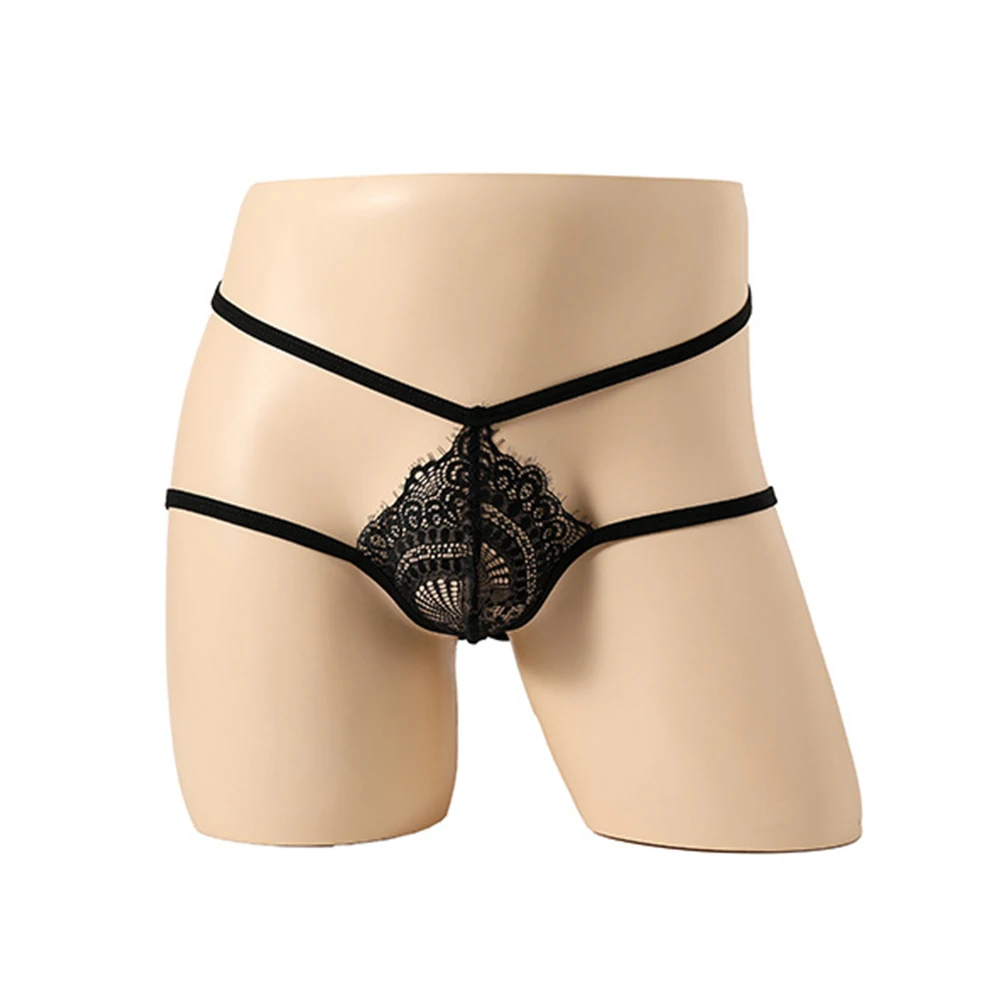 Sexy Men Sissy Briefs Lace Jockstrap Ball Pouch Thongs Hollow Transparent Underwear Breathable Soft Panties Gay Erotic Lingerie
Sexy Men Sissy Briefs Lace Jockstrap Ball Pouch Thongs Hollow Transparent Underwear Breathable Soft Panties Gay Erotic Lingerie