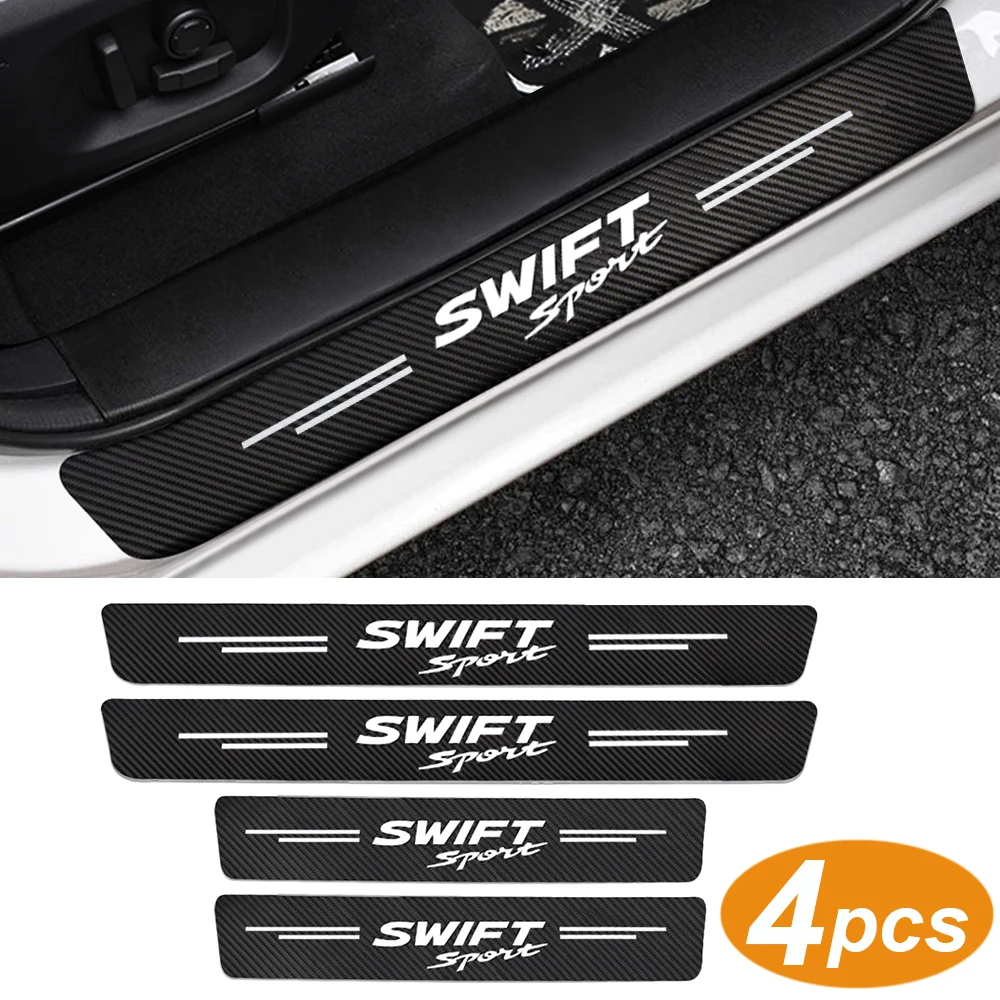 For Suzuki Grand Vitara Swift Sport 4Pcs 3D Car Styling Waterproof Carbon Fiber Door Threshold Sills Anti-Wear Protector Sticker
For Suzuki Grand Vitara Swift Sport 4Pcs 3D Car Styling Waterproof Carbon Fiber Door Threshold Sills Anti-Wear Protector Sticker