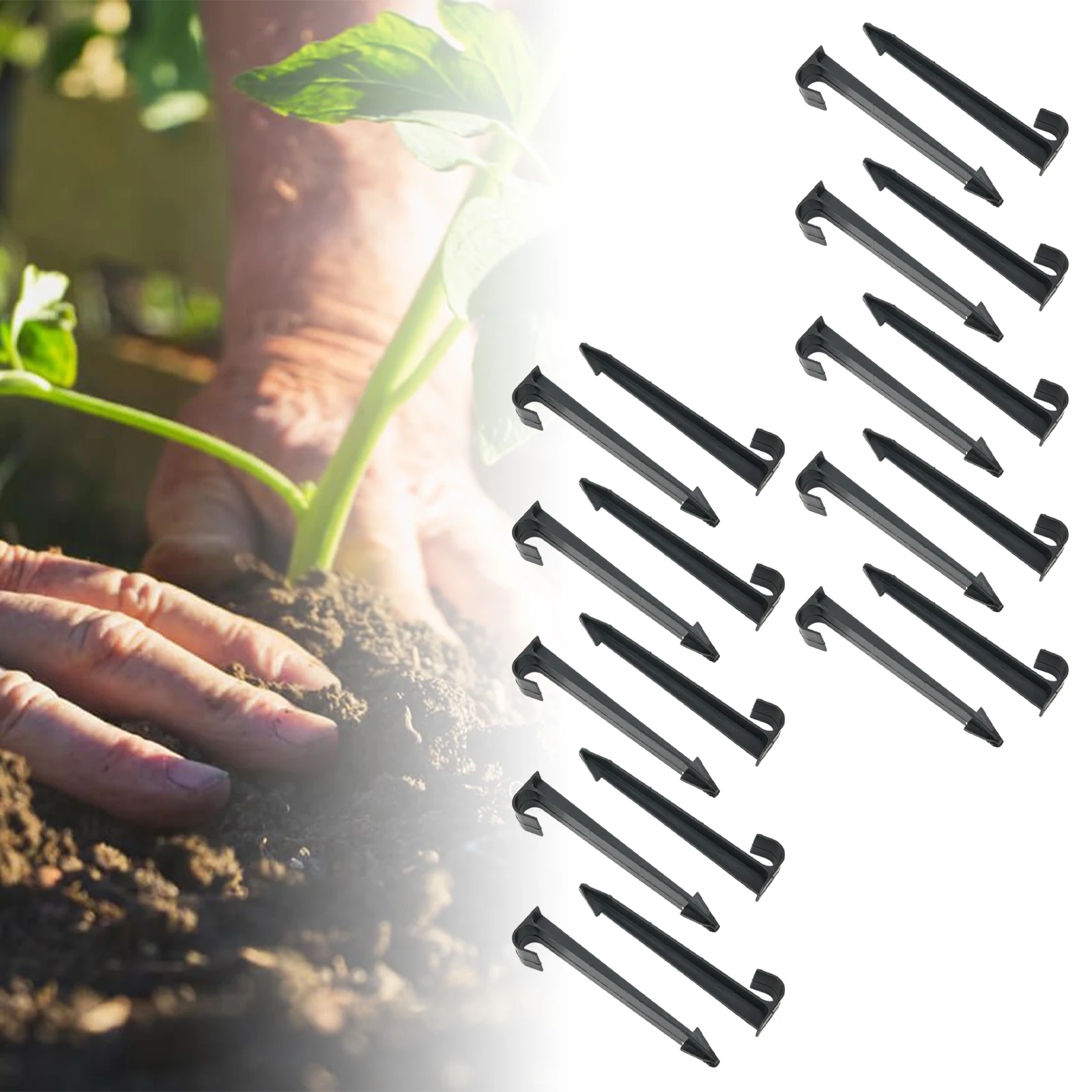 Fixing Anchor Ground Anchor Pegs Drip Pipe Flexible For Garden Watering Recycled Rubber Stable UV-resistant Plastic
Fixing Anchor Ground Anchor Pegs Drip Pipe Flexible For Garden Watering Recycled Rubber Stable UV-resistant Plastic