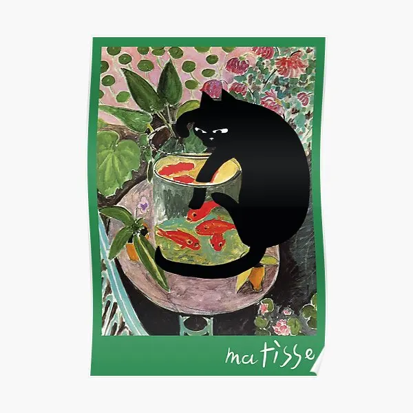 Плакат Matisse 39 S с золотой рыбой и кошкой, художественная роспись, настенное украшение, винтажная домашняя картина, Современная искусственная комната с принтом, без рамки
Плакат Matisse 39 S с золотой рыбой и кошкой, художественная роспись, настенное украшение, винтажная домашняя картина, Современная искусственная комната с принтом, без рамки