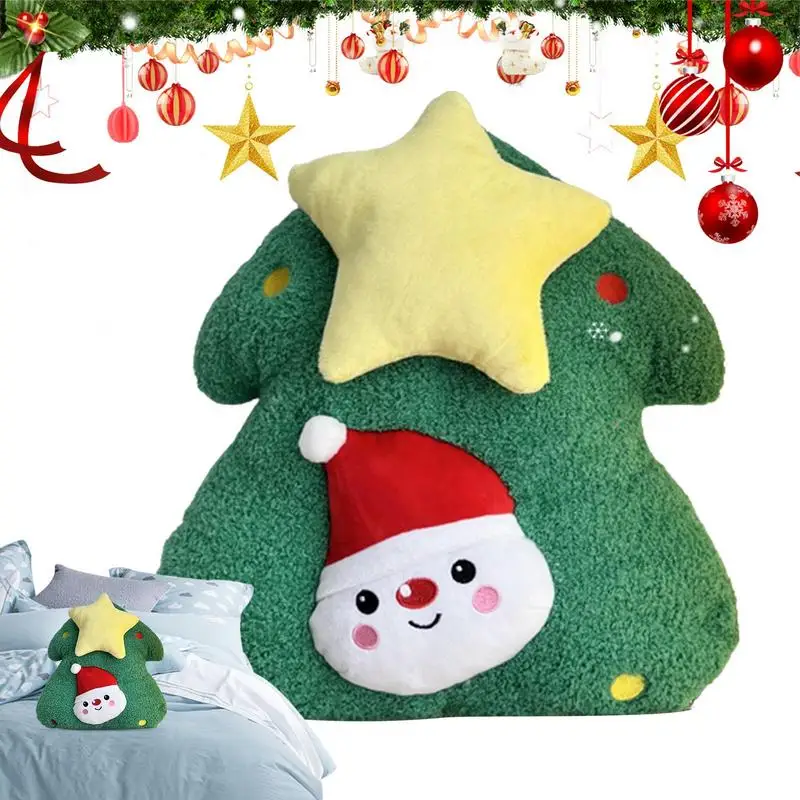 Animated Christmas Plush Toys Plant Shaped Pillow 3D Cushion Filling Fluffy Decorative Pillows With Star Christmas Elements
Animated Christmas Plush Toys Plant Shaped Pillow 3D Cushion Filling Fluffy Decorative Pillows With Star Christmas Elements