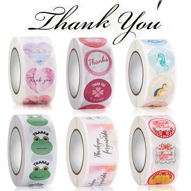 350PCS/500PCS Thank You DIY Lovely Decoration Sticker Apply To Water Cup/book/stationery Stickers Children Prize Gift Wholesale
350PCS/500PCS Thank You DIY Lovely Decoration Sticker Apply To Water Cup/book/stationery Stickers Children Prize Gift Wholesale