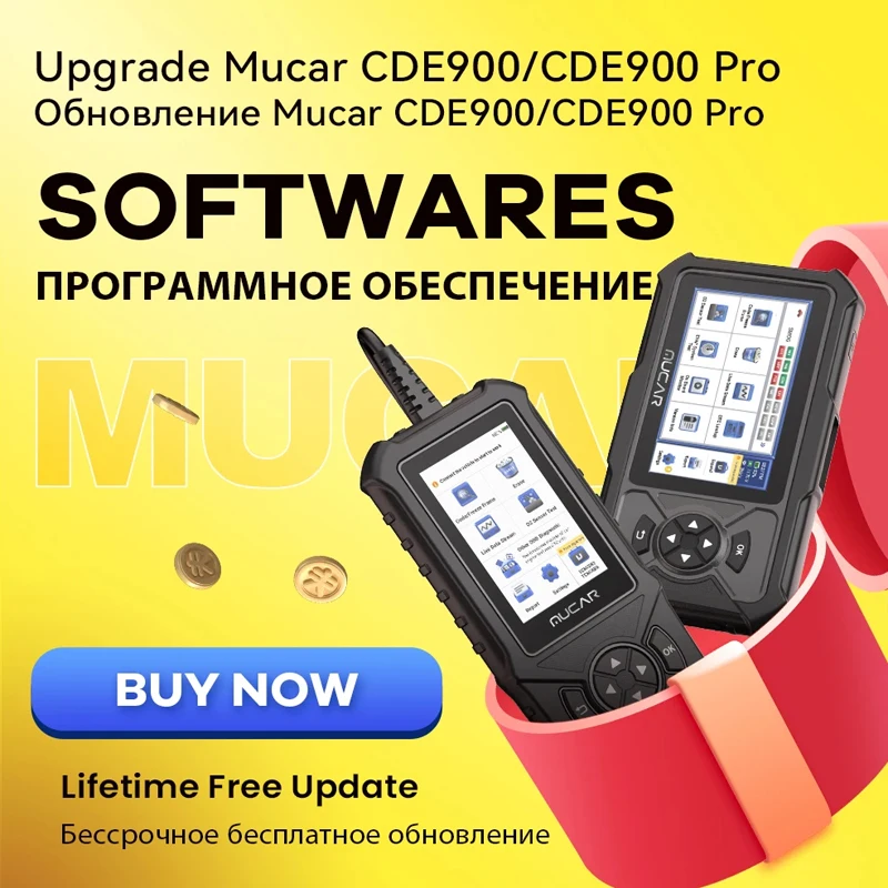 Обновление программного обеспечения MUCAR CDE900/CDE900 Pro 4/Полная диагностика системы, подушка безопасности масляного тормоза, одиночный или 28 сброс/обслуживание без срока службы
Обновление программного обеспечения MUCAR CDE900/CDE900 Pro 4/Полная диагностика системы, подушка безопасности масляного тормоза, одиночный или 28 сброс/обслуживание без срока службы