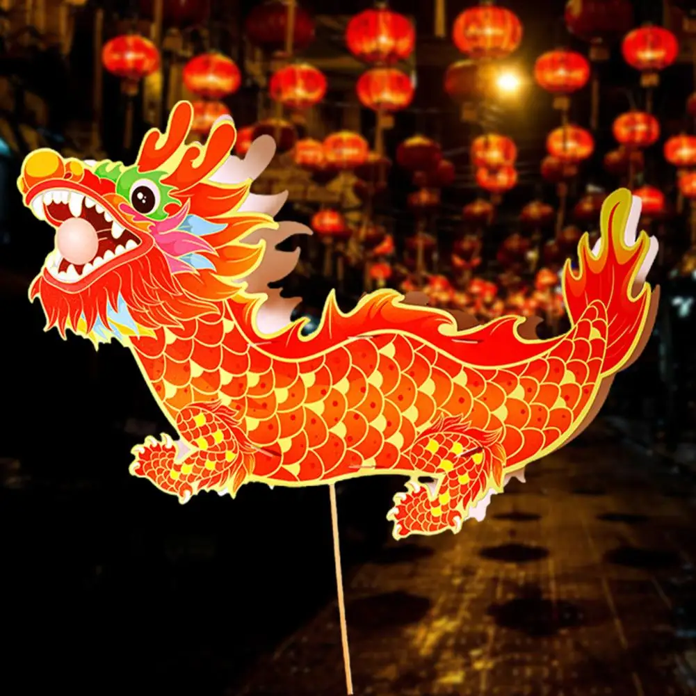 Spring Festival Lantern Traditional Handmade Dragon Lantern for Vibrant Spring Festival Celebration Diy for Lucky for Decoration
Spring Festival Lantern Traditional Handmade Dragon Lantern for Vibrant Spring Festival Celebration Diy for Lucky for Decoration