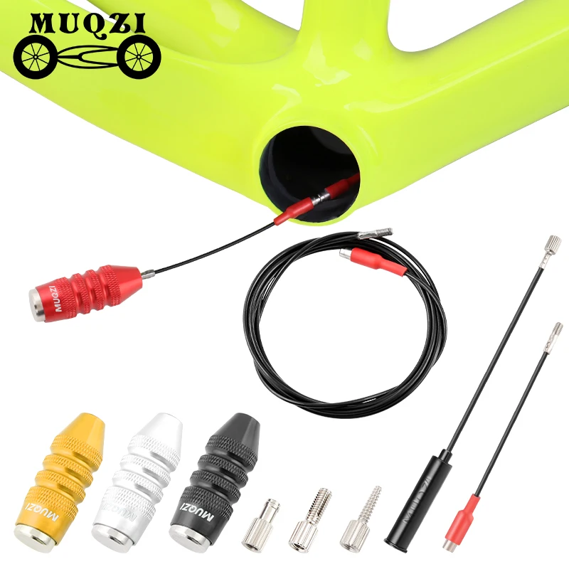 MUQZI Bike Internal Cable Routing Kit For Carbon Aluminum Titanium Frame Di2 E-Tube Hydraulic Hose Brake Shift Wire Routing Tool
MUQZI Bike Internal Cable Routing Kit For Carbon Aluminum Titanium Frame Di2 E-Tube Hydraulic Hose Brake Shift Wire Routing Tool
