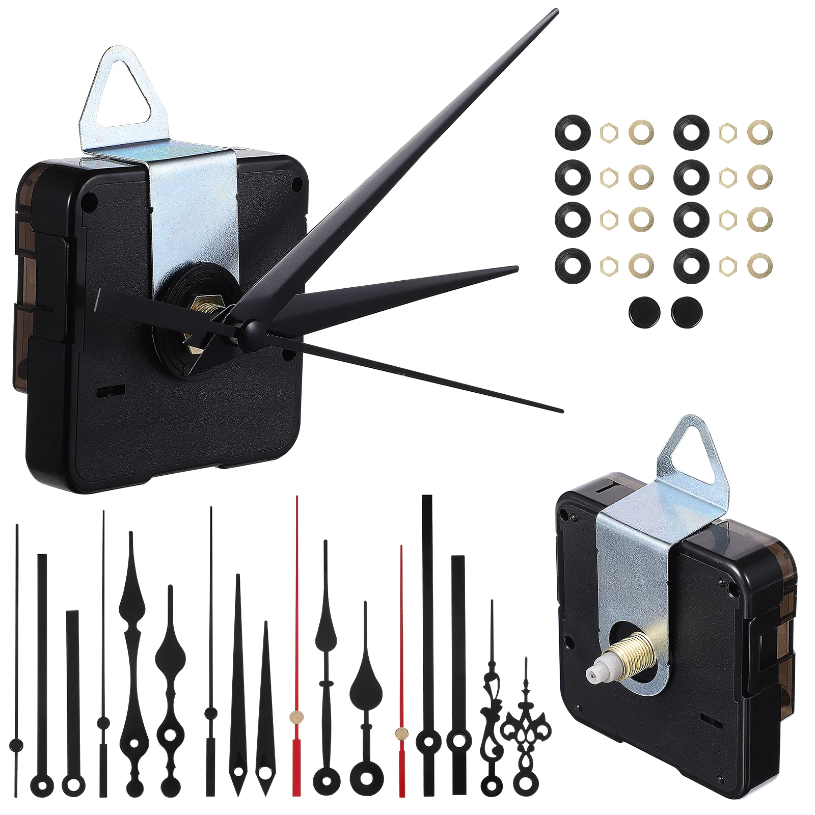 

of Silent Clock Movement Mechanisms with Hands Clock Accessories Wall Hands Pointers Set for DIY Clock Repair