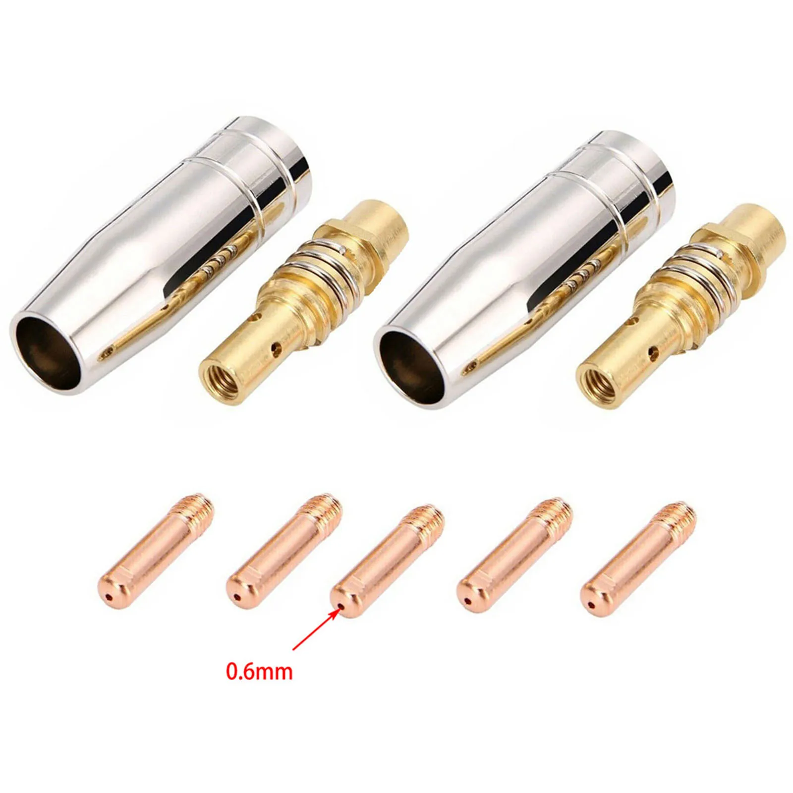 Welding Parts Welding Gun Parts MIG TIG Stick Accessories 15AK MIG Parts Copper MIG Welding Torch Nozzles Stainless Steel
Welding Parts Welding Gun Parts MIG TIG Stick Accessories 15AK MIG Parts Copper MIG Welding Torch Nozzles Stainless Steel