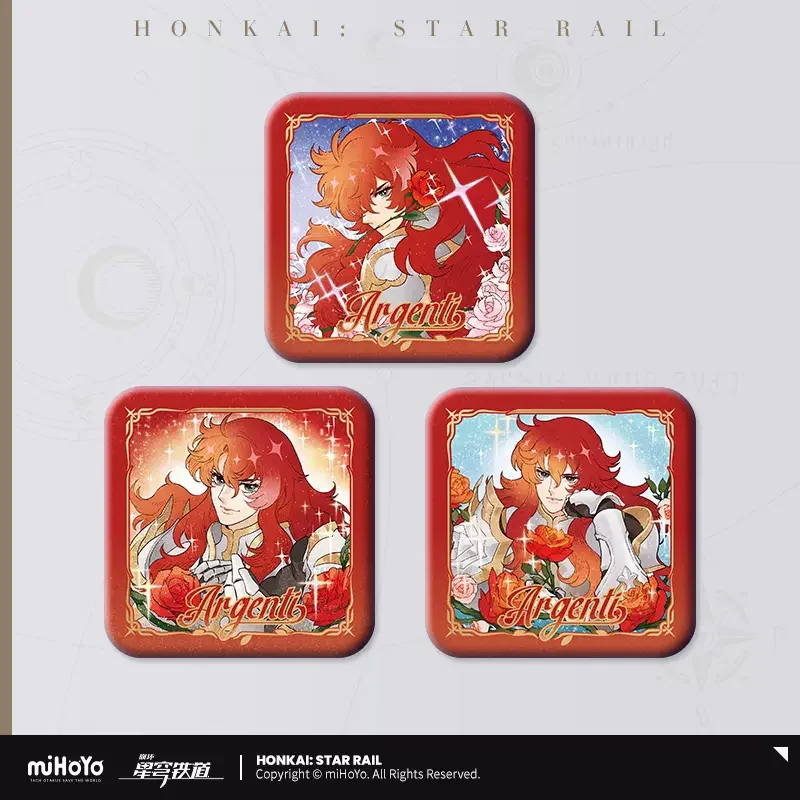 

In Presale Sunsyea Honkai Star Rail Official Merch miHoYo Original Authentic「The Beauty」Unparalleled Series Badge