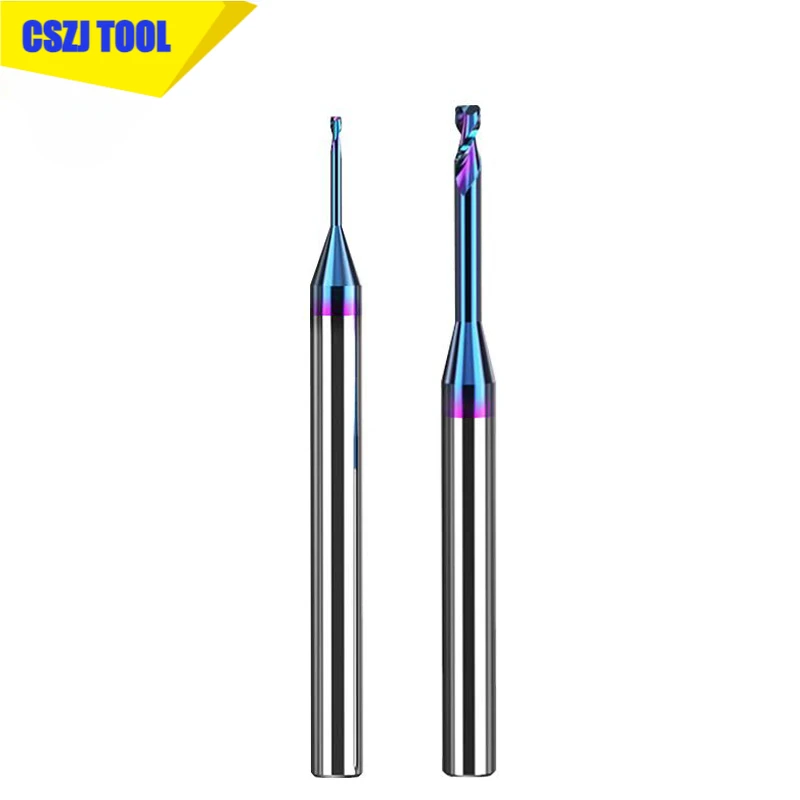 

CSZJ HRC60 HRC55 HRC65 2/3/4 Flutes Tungsten Carbide End Mill Milling Cutter Cnc Routerbits Long Flute Endmills Deep Groove