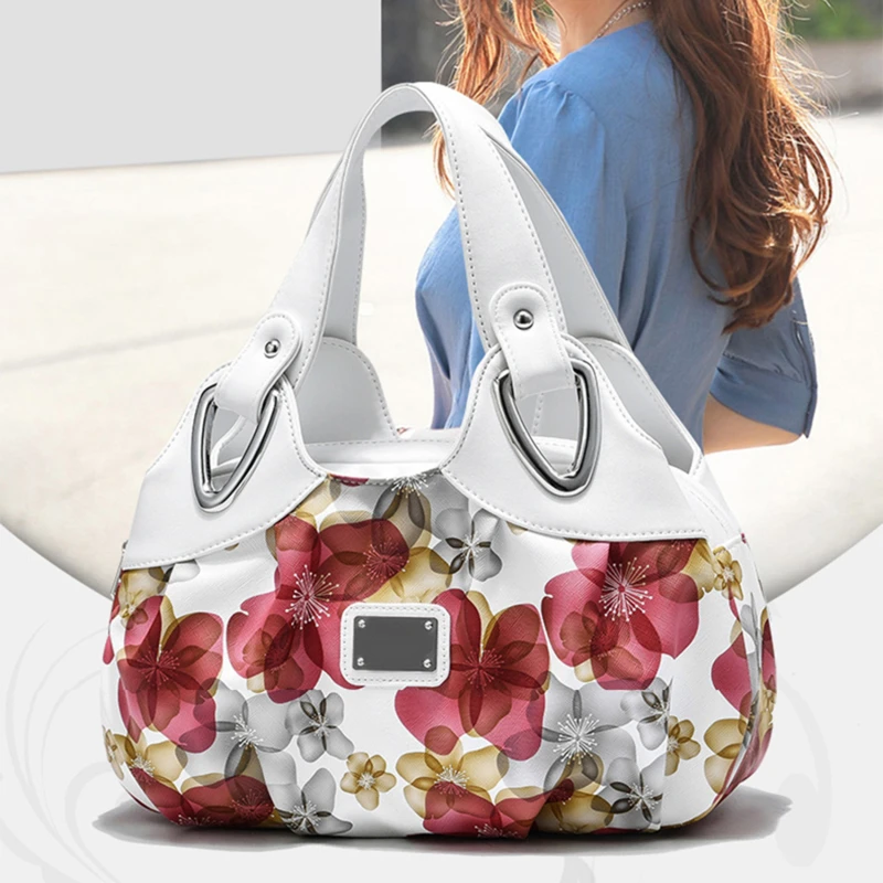 Women Printing PU Leather Handle Bag Fashion Brand Lady Tote Big Capacity Shoulder Bag Shopping Purse Casual Handbags
Women Printing PU Leather Handle Bag Fashion Brand Lady Tote Big Capacity Shoulder Bag Shopping Purse Casual Handbags