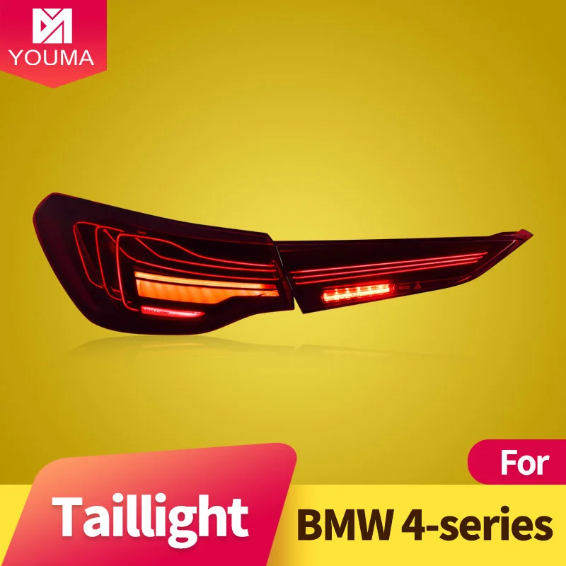 Taillights Assembly for BMW 4-series 2020-2023 LED Driving Light LED Brake Light LED Sequential Turn Signal LED Reverse Light
Taillights Assembly for BMW 4-series 2020-2023 LED Driving Light LED Brake Light LED Sequential Turn Signal LED Reverse Light
