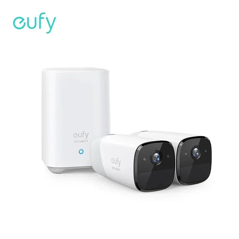 

eufy Security eufyCam 2 Wireless Home Security Protection Mini Camera SystemHomeKit HD 1080p Weatherproof No Monthly Fee EU&UK