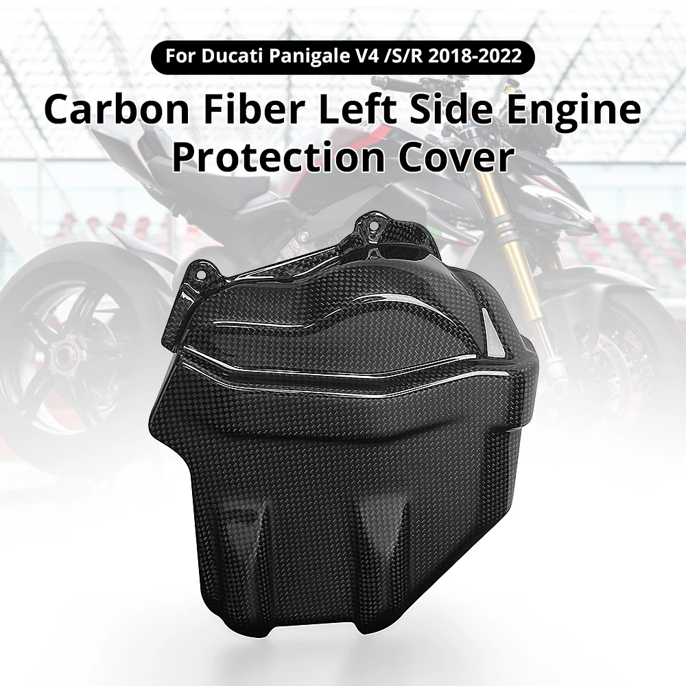 Moto Carbon Fiber Left Engine Frame Cover For Ducati Panigale Streetfighter V4 S R 2018-2022 Fairing Cap Cowling Protective Case
Moto Carbon Fiber Left Engine Frame Cover For Ducati Panigale Streetfighter V4 S R 2018-2022 Fairing Cap Cowling Protective Case