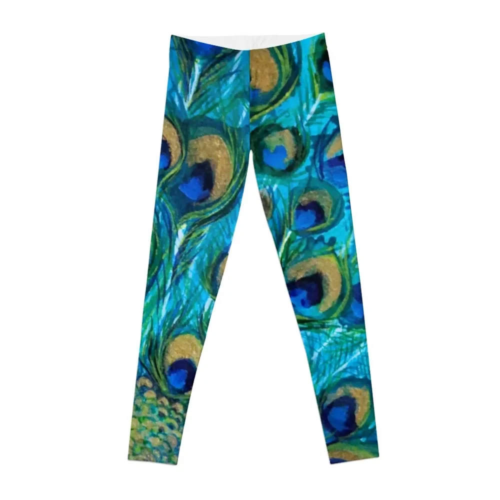 

Peacock Full Glory 2 Leggings legging pants raises butt legings for fitness Womens Leggings