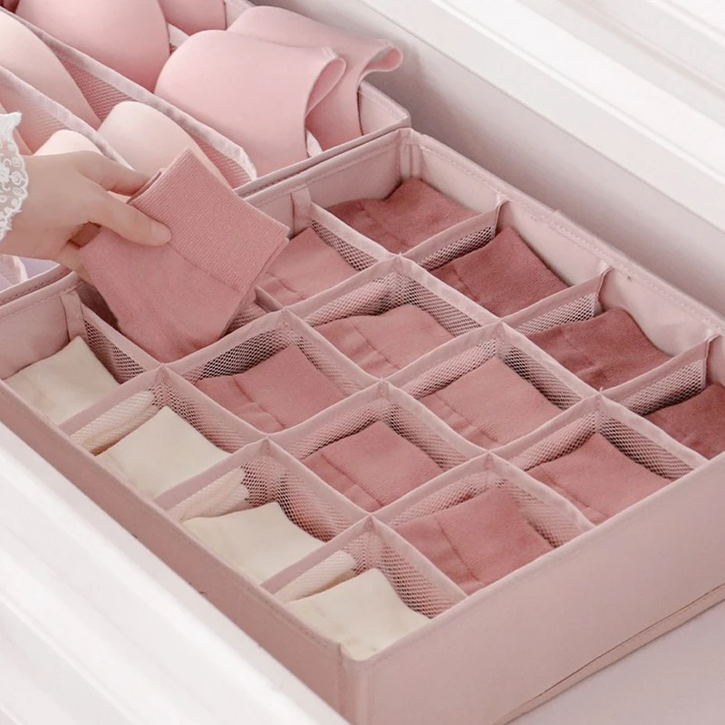 Underwear Drawer Foldable Organizer Dividers Ondergoed Box Bh Opbergdoos Bras Scarves Ties Socks Storage Box Ondergoed Organizer
Underwear Drawer Foldable Organizer Dividers Ondergoed Box Bh Opbergdoos Bras Scarves Ties Socks Storage Box Ondergoed Organizer