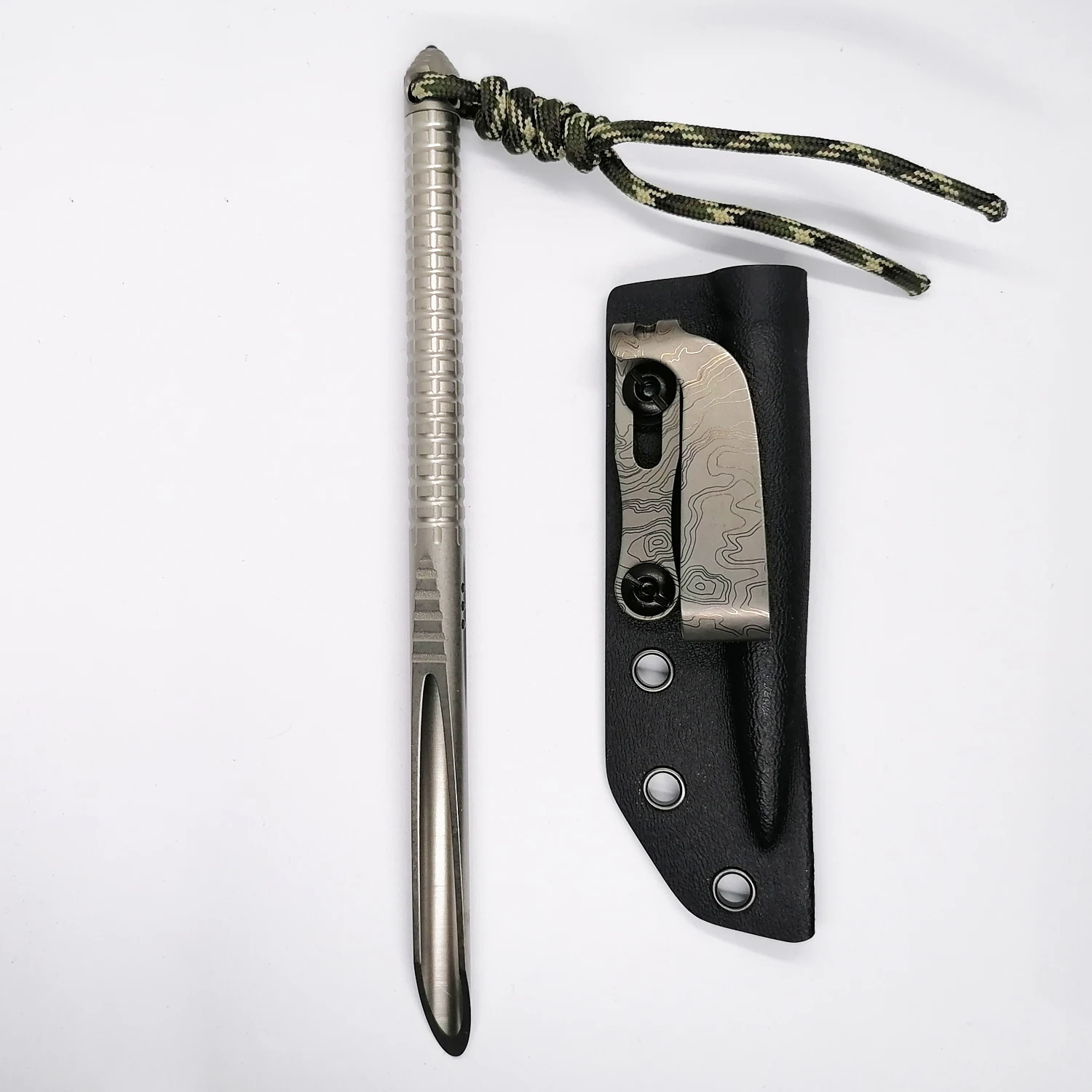 1 Piece Titanium Alloy Tactical Drinking Straws Outdoor EDC Tool for Camping Hiking
1 Piece Titanium Alloy Tactical Drinking Straws Outdoor EDC Tool for Camping Hiking
