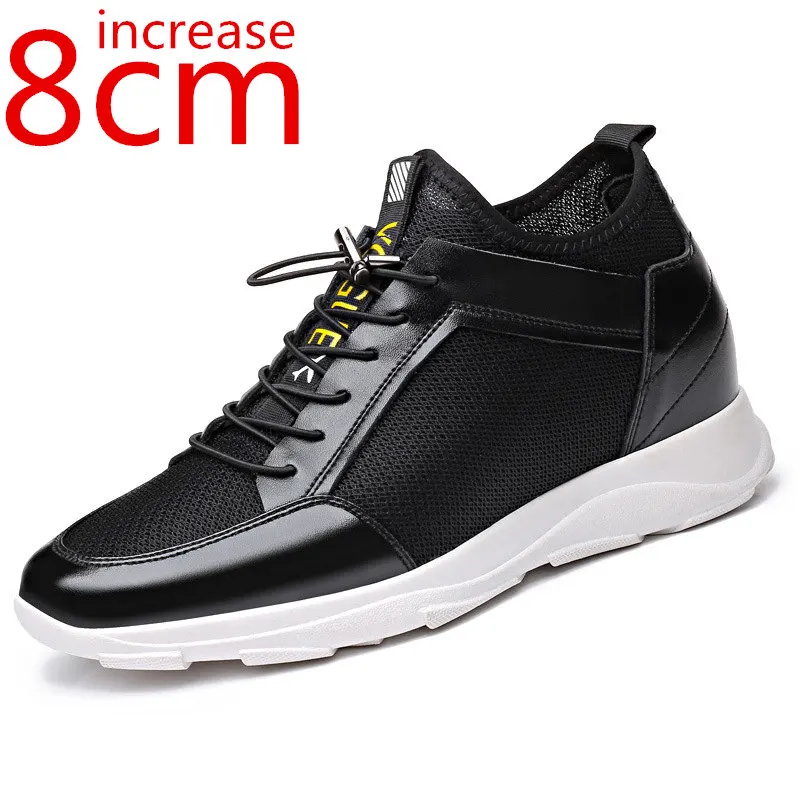 Кроссовки мужские повседневные из сетчатой ткани, скрытая обувь для отдыха и занятий спортом, увеличивающие рост, 8 см
Кроссовки мужские повседневные из сетчатой ткани, скрытая обувь для отдыха и занятий спортом, увеличивающие рост, 8 см