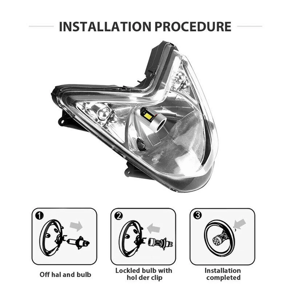 High Quality Durable Bulb Headlight HB2 High/Low Beam LED Motorcycle Blue DC 12V-80V H4 Super Bright Waterproof
High Quality Durable Bulb Headlight HB2 High/Low Beam LED Motorcycle Blue DC 12V-80V H4 Super Bright Waterproof