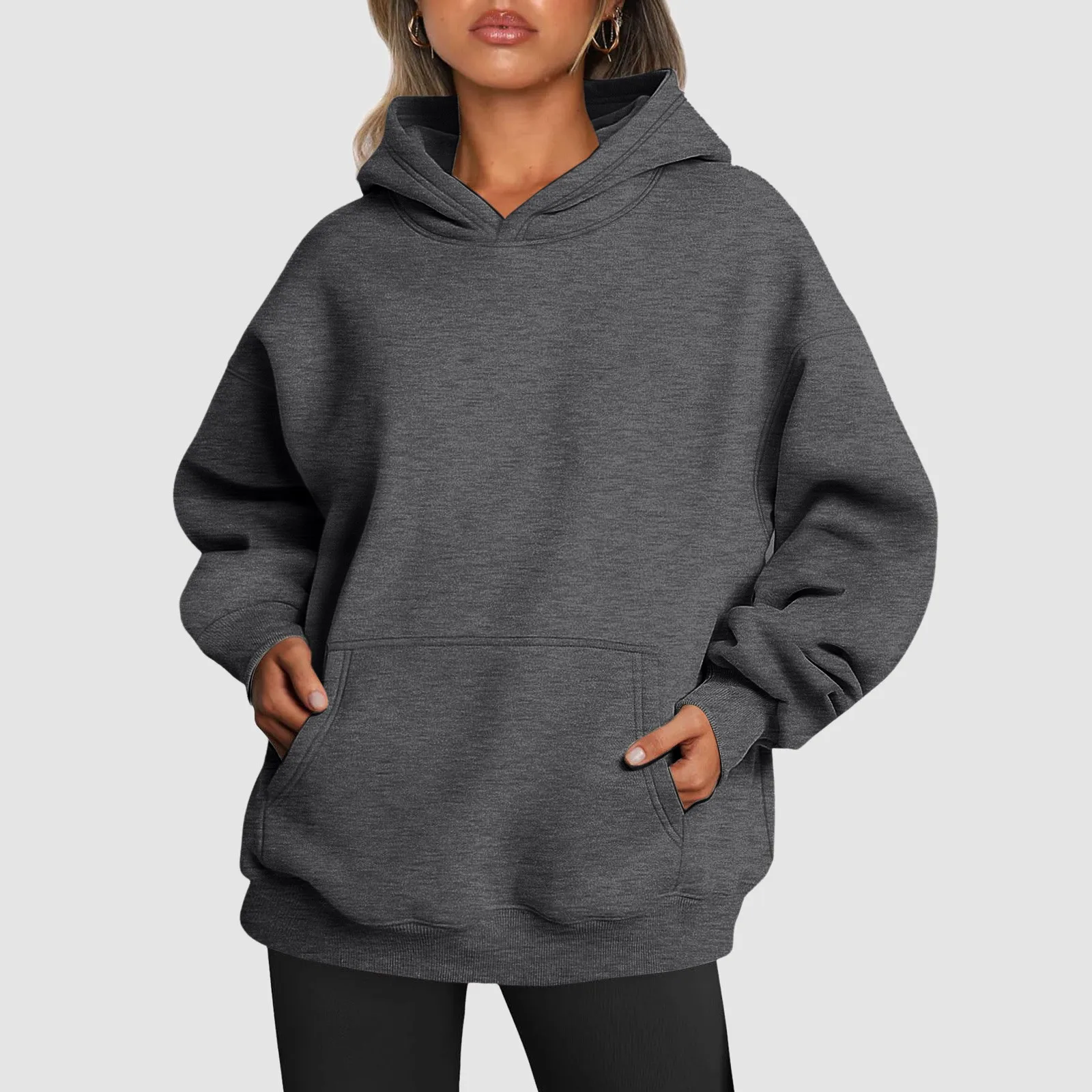 Gray Hoodie For Womens Oversized Sweatshirts Hoodies Artificial Velvet Sweatershirt Gothic Outerwear Casual Running Pullovers 
Gray Hoodie For Womens Oversized Sweatshirts Hoodies Artificial Velvet Sweatershirt Gothic Outerwear Casual Running Pullovers