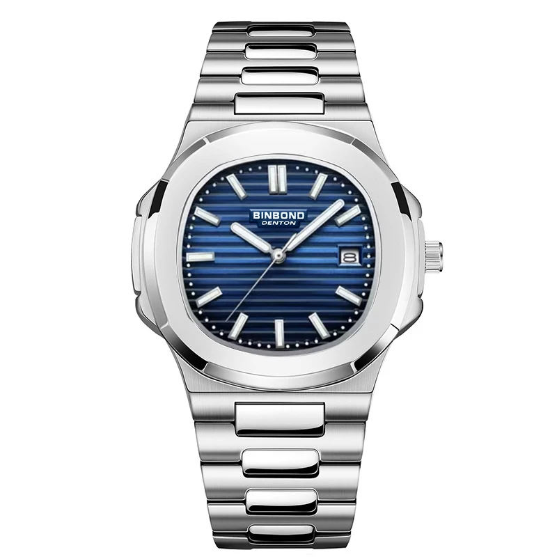 Quartz Waterproof Luminous BINBOND 1885 Top Brand Luxury Date Mens Watches Stainless Steel Wristwatch Male Relogio Masculino
Quartz Waterproof Luminous BINBOND 1885 Top Brand Luxury Date Mens Watches Stainless Steel Wristwatch Male Relogio Masculino