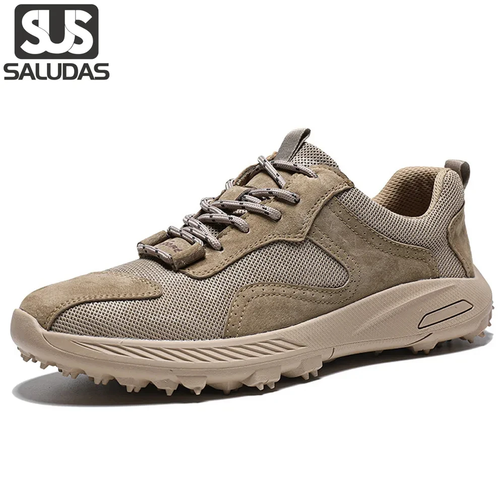 SALUDAS Male Sneakers Big Size Genuine Leather Non-Slip Walking Shoe Mesh Breathable Casual Shoes Outdoor Fitness Sports Shoes
SALUDAS Male Sneakers Big Size Genuine Leather Non-Slip Walking Shoe Mesh Breathable Casual Shoes Outdoor Fitness Sports Shoes